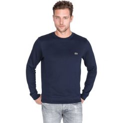 Lacoste Bluza Niebieski. Niebieskie bluzy męskie Lacoste, xl, bez wzorów, z bawełny, bez kołnierzyka, bez rękawów, bez kaptura. Za 445,95 zł.