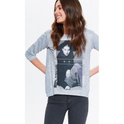 Bluzy rozpinane damskie: BLUZA NIEROZPINANA DAMSKA Z NADRUKIEM