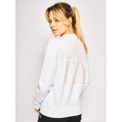 Bluza EA7 Emporio Armani 3HTM17 TJ31Z 1100. Białe bluzy damskie EA7 Emporio Armani, m, bez wzorów, z elastanu, bez rękawów, bez kaptura. Za 419,00 zł.