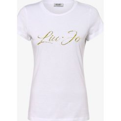 Liu Jo Collection - T-shirt damski, biały. Białe t-shirty damskie Liu Jo Collection, l, z napisami, bez kołnierzyka. Za 229,95 zł.