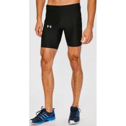Under Armour - Szorty Run True. Czarne spodenki i szorty męskie marki Under Armour, s, z elastanu, sportowe. W wyprzedaży za 139,90 zł.