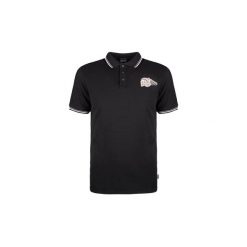 Koszulki polo z krótkim rękawem Roberto Cavalli S03GL0002. Czarne koszulki męskie Roberto Cavalli, s, bez wzorów, z krótkim rękawem. Za 249,00 zł.