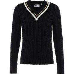 Swetry klasyczne męskie: Band of Outsiders PREPPY CABLE JUMPER Sweter navy