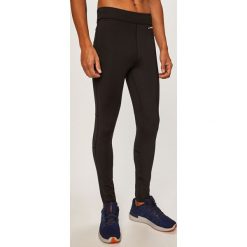 Tommy Sport - Legginsy. Czarne spodnie męskie Tommy Sport, s, z nadrukiem, z elastanu, sportowe. W wyprzedaży za 149,90 zł.