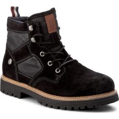Botki męskie: Trapery TOMMY HILFIGER - DENIM Louis 4C FM0FM01091 Black 990