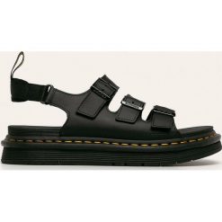 Dr. Martens - Sandały skórzane Soloman. Czarne kapcie męskie Dr. Martens, ze skóry. Za 529,90 zł.