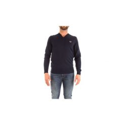 Swetry Fred Perry K4500. Niebieskie swetry klasyczne męskie Fred Perry, l. Za 747,00 zł.