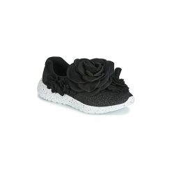 Buty Irregular Choice RAMBLING ROSE. Czarne trampki i tenisówki damskie Irregular Choice, bez wzorów, bez zapięcia. Za 509,00 zł.
