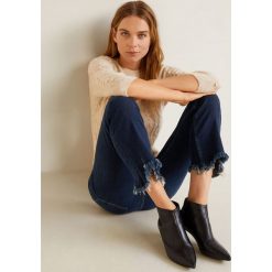 Mango - Jeansy Trumpet. Niebieskie jeansy damskie Mango. Za 139,90 zł.