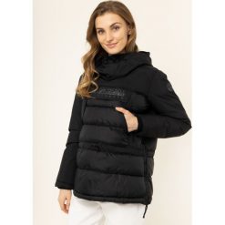 Kurtka puchowa Napapijri Infinity N0YIYK. Czarne kurtki damskie Napapijri, xxl, bez wzorów, z puchu, bez kaptura. W wyprzedaży za 1289,00 zł.