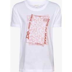 ARMEDANGELS - T-shirt damski – Miaa, biały. Białe t-shirty damskie ARMEDANGELS, xl, z nadrukiem, bez kołnierzyka. Za 149,95 zł.