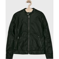 Blukids - Kurtka dziecięca 140-170 cm. Czarne kurtki chłopięce Blukids, bez wzorów, z poliesteru, krótkie, bez kaptura. W wyprzedaży za 139,90 zł.