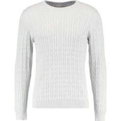 Swetry klasyczne męskie: Selected Homme SHHCLAYTON CREW NECK Sweter light grey