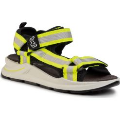 Sandały PRIMIGI - 5394211 S Nero. Zielone sandały chłopięce Primigi, ze skóry, bez zapięcia. Za 229,00 zł.