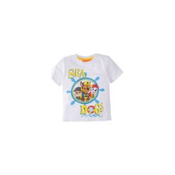 T-shirty chłopięce: t-shirt krótki rękaw chłopięcy z printem Psi Patrol