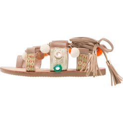 Chodaki damskie: Glamorous Japonki beige