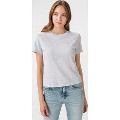 Tommy Jeans Classics Koszulka Szary. Szare koszulki damskie Tommy Jeans, l, bez wzorów, z bawełny, bez kołnierzyka, z krótkim rękawem. Za 169,95 zł.