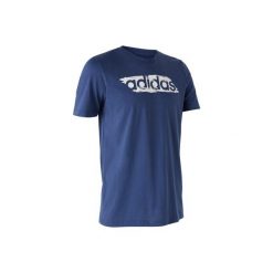 Koszulka krótki rękaw Gym & Pilates Decadio 500 męska. Koszulki męskie Adidas, xl, bez wzorów, bez kołnierzyka, z krótkim rękawem, krótkie. Za 64,99 zł.