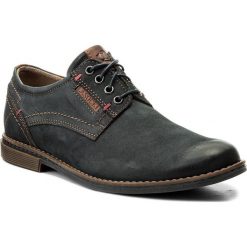 Półbuty LASOCKI FOR MEN - MB-LESTER-02 Granatowy. Niebieskie półbuty męskie marki Lasocki For Men, na co dzień, ze skóry. Za 189,99 zł.