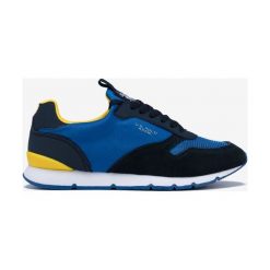 U.S. Polo Assn Bolt Tenisówki Niebieski. Niebieskie trampki męskie U.S. Polo Assn., bez wzorów, ze skóry, bez zapięcia. Za 378,95 zł.
