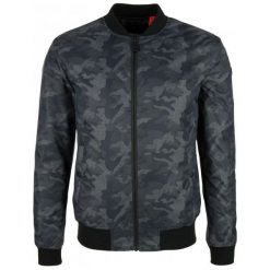 Q/S Designed By Kurtka Męska Xxl Ciemnoszary. Czarne płaszcze męskie Q/S designed by, s, bez wzorów, bez kaptura. W wyprzedaży za 255,00 zł.