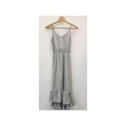 Sukienka Summer Shade of GREY and WHITE. Szare sukienki damskie TRUE COLOR by Ann, s, bez wzorów, z bawełny, bez kołnierzyka, bez rękawów. Za 399,00 zł.