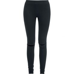 Legginsy: Forplay Knee Cut Leggings Legginsy czarny