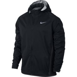 Kurtka do biegania męska NIKE SHIELD FULL ZIP HD ZONED JACKET / 801783-011. Kurtki sportowe męskie Nike, m, bez wzorów, bez kaptura, do biegania. Za 369,99 zł.