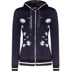 Bluza SPORTALM CANICA Granatowy. Niebieskie bluzy damskie marki Sportalm, z nadrukiem, z dzianiny, bez rękawów, z kapturem. Za 840,00 zł.