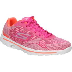 Sportowe skechers 13974. Pomarańczowe buty sportowe damskie Skechers, bez wzorów, z materiału, eleganckie. Za 339,99 zł.