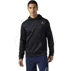 Bluza męska Reebok POLY FLEECE BR9609. Pomarańczowe bluzy męskie Reebok, m, z poliesteru, z kapturem. Za 199,00 zł.