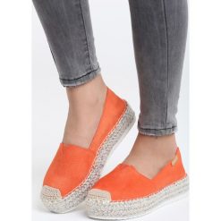 Espadryle damskie: Czerwone Espadryle Orange Candy