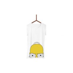 Koszulka Przyczajona Homer Damska. Czarne koszulki damskie Failfake, s. Za 130,00 zł.