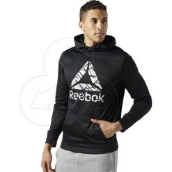 Bluza męska Reebok z kapturem BR7794. Pomarańczowe bluzy męskie Reebok, m, z poliesteru, z kapturem. Za 139,90 zł.