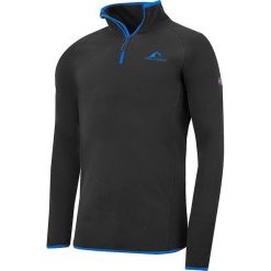 Bluza polarowa "Hekla" w kolorze antracytowo-niebieskim. Szare bluzy męskie Westfjord, xxl, bez wzorów, z materiału, ze stójką, bez rękawów, bez kaptura. W wyprzedaży za 75,95 zł.
