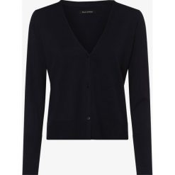 Marc O'Polo - Kardigan damski, niebieski. Niebieskie swetry damskie Marc O'Polo, s, bez wzorów, prążkowane, klasyczne, bez rękawów, bez kaptura. Za 429,95 zł.
