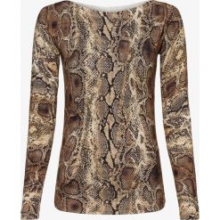 Liu Jo Collection - Sweter damski, beżowy. Brązowe swetry damskie Liu Jo Collection, m, bez wzorów, eleganckie, bez rękawów, bez kaptura. Za 449,95 zł.