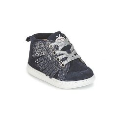 Buty Dziecko Shoo Pom BOUBA LACE FRINGE. Niebieskie trampki dziewczęce Shoo Pom, bez wzorów, bez zapięcia. Za 239,20 zł.