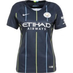Nike Performance MANCHESTER CITY Artykuły klubowe dark obsidian/white. Niebieskie bluzki sportowe damskie marki Nike Performance, l, bez wzorów, z poliesteru, bez kołnierzyka, bez rękawów, bez kaptura. Za 359,00 zł.