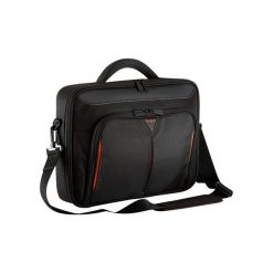 Targus Classic+ Clamshell Case 18'' czarno-czerwona. Czerwone torby na laptopa Targus, w paski, z neoprenu. Za 169,00 zł.