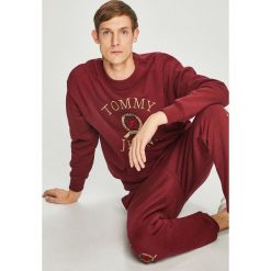 Tommy Jeans - Bluza. Szare bluzy męskie marki Tommy Jeans, s, z nadrukiem, z bawełny, bez kaptura. Za 579,90 zł.
