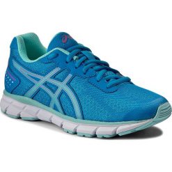 Buty ASICS - Gel-Impression 9 T6F6N Diva Blue/Aqua Splash/Pink Glow 4367. Niebieskie buty do biegania damskie marki Asics, z materiału. W wyprzedaży za 209,00 zł.