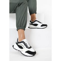 Biało-Czarne Sneakersy Dorierissa. Białe sneakersy damskie Born2be. Za 99,99 zł.
