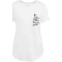 T-shirty damskie: True Religion LONGHORN Tshirt z nadrukiem white