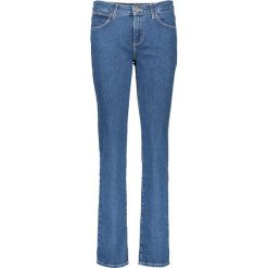 Dżinsy - Straight fit - w kolorze niebieskim. Niebieskie jeansy damskie Wrangler, l. W wyprzedaży za 150,95 zł.