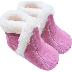 Buciki niemowlęce: Skórzane buty niemowlęce „Bootz” w kolorze jasnoróżowym