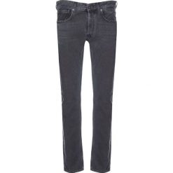 Dżinsy "Grover" - Regular fit - w kolorze antracytowym. Szare jeansy męskie Replay, m, w paski, klasyczne. W wyprzedaży za 239,95 zł.
