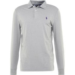 Polo Ralph Lauren Golf LONG SLEEVE KNIT Koszulka sportowa steel heather. Szare koszulki męskie marki Polo Ralph Lauren Golf, s, bez wzorów, z elastanu, sportowe, z golfem, z długim rękawem, długie. Za 479,00 zł.