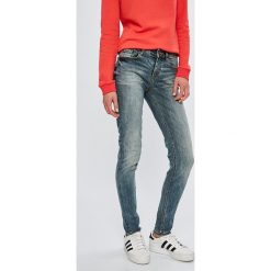 Scotch & Soda - Jeansy La Bohemienne. Niebieskie jeansy damskie skinny marki Scotch & Soda, l, z elastanu. W wyprzedaży za 299,90 zł.