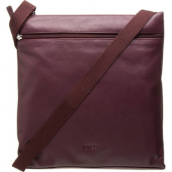 Skórzana torebka "Vora 5" w kolorze bordowym - 31 x 33 x 7 cm. Czerwone torebki klasyczne damskie BREE, w paski, z materiału. W wyprzedaży za 363,95 zł.